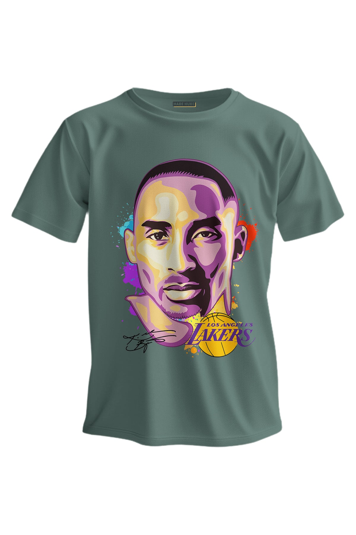 Regular T-Shirt - NBA Baskılı (Kobe Head Art)