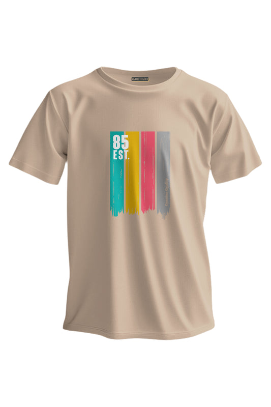 Regular T-Shirt - (85EST Baskılı) - 3546