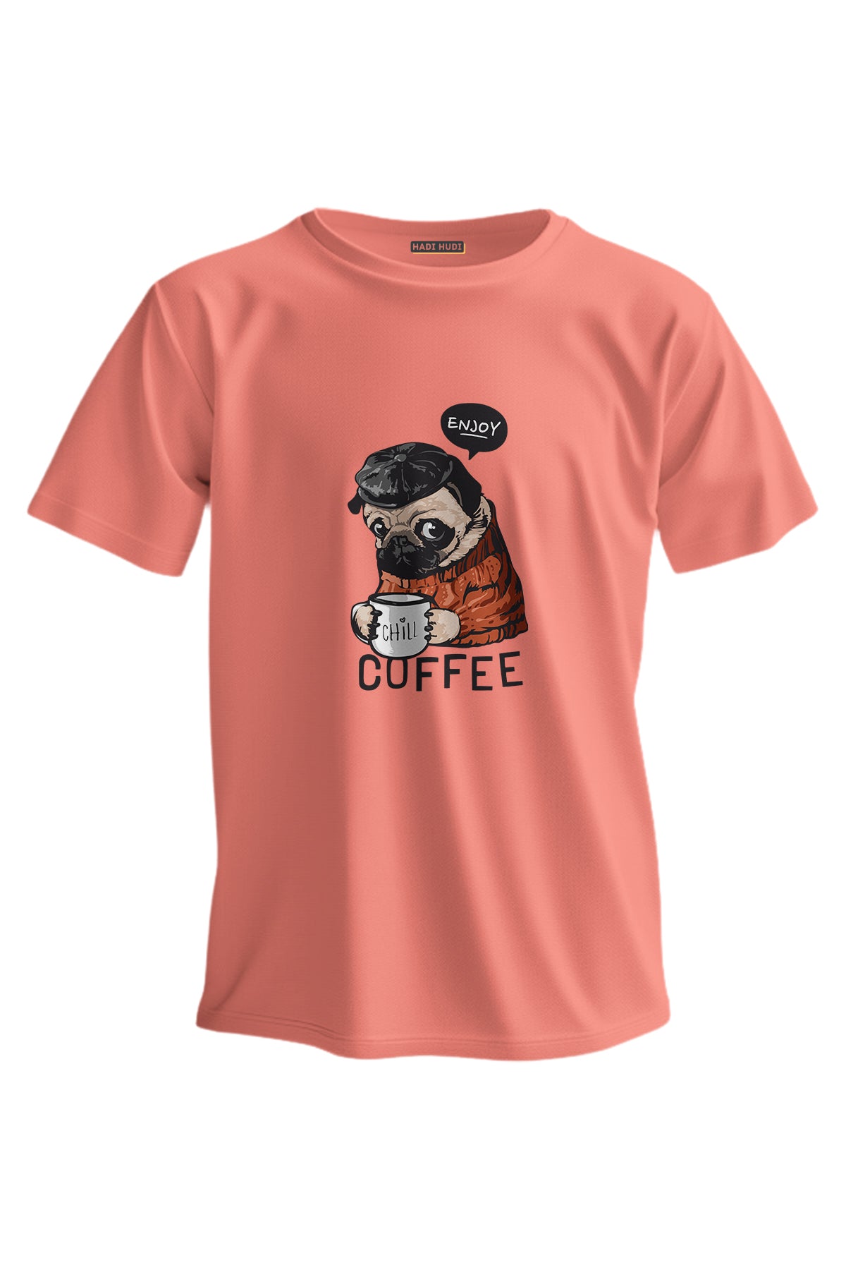 Regular T-Shirt - (Enjoy Baskılı) - 3864