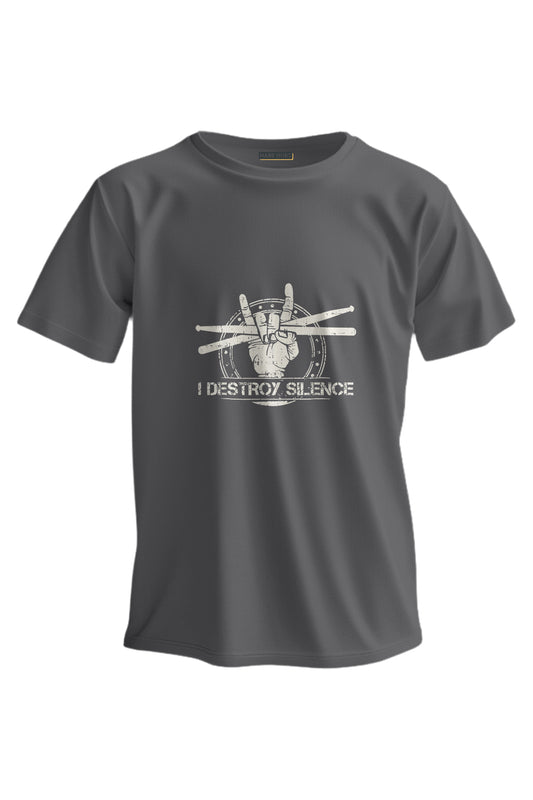 Regular T-Shirt - (Destroy Baskılı) - 3920