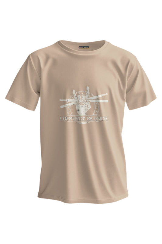 Regular T-Shirt - (Destroy Baskılı) - 3920